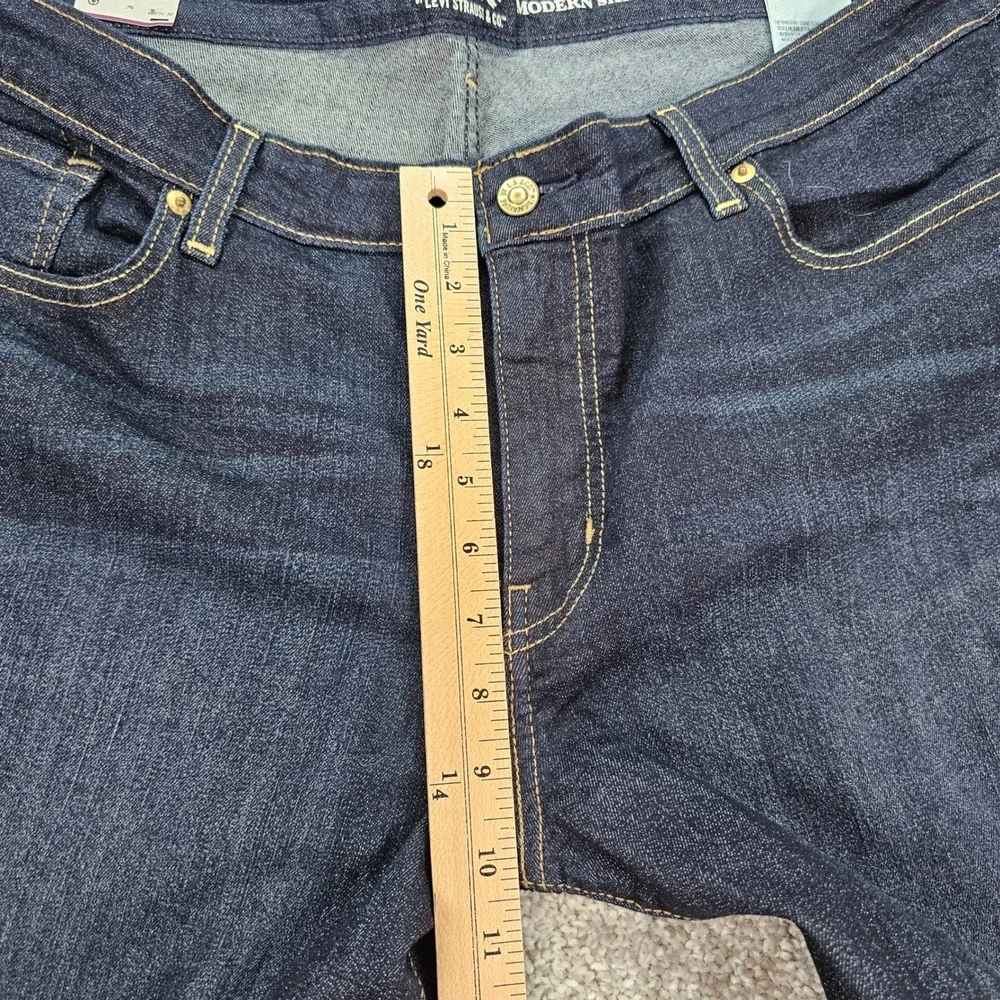 New Signature by Levi Strauss & Co Modern Skinny Jeans Dark Wash Womens Size 24S